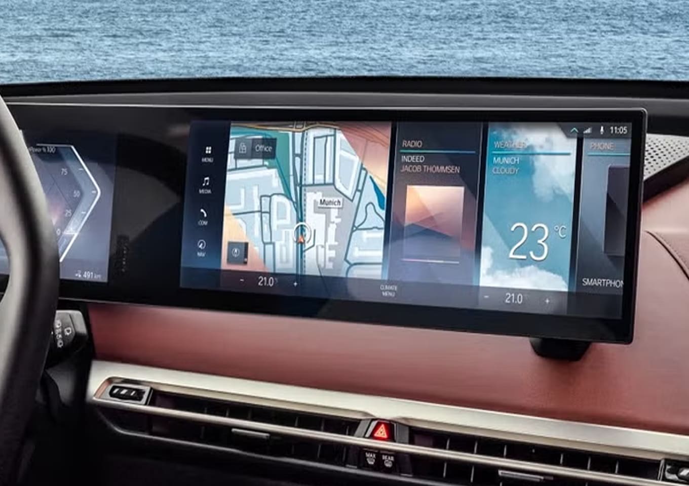 Side view of BMW 7 Series – luxury executive sedan with bold presence