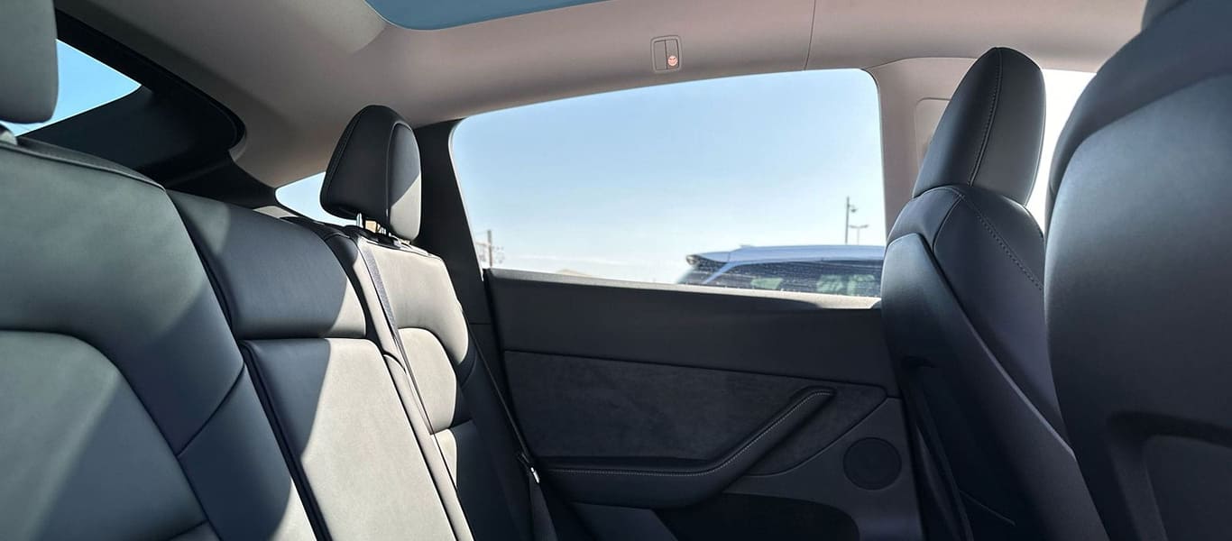 Mercedes EQE rear angle – sleek and sustainable executive vehicle